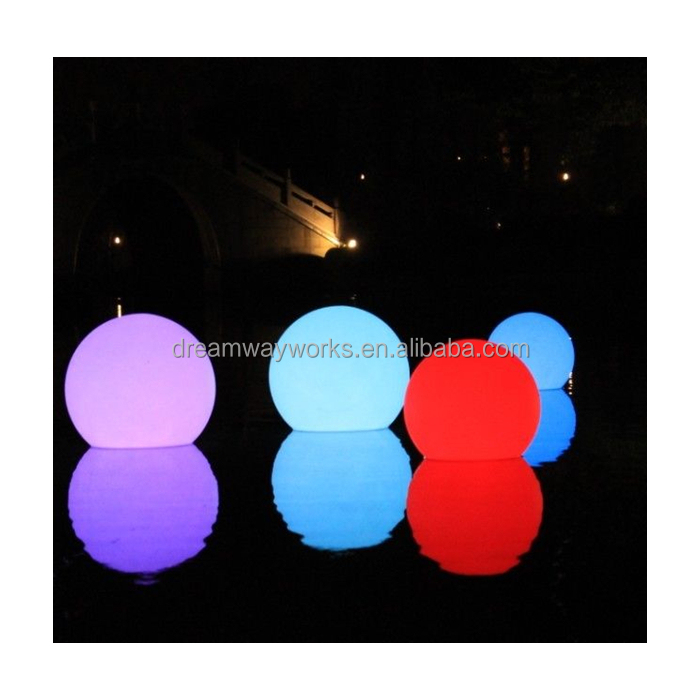 Ballon De Piscine Gonflable LED Avec Télécommande - 30 Cm - 16 Couleurs Et 4 Modes - Étanche - Pour Soirées, Plage, Jardin, Camping - Enfants Et Adultes