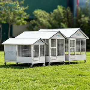 Jaula para Perros de Hierro Forjado Ornamental para Exteriores, a Prueba de Escapes, para Perros Medianos y Grandes, Resistente a la Lluvia, Decoración de Jardín, Villa Canina - Product Image 1