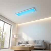 NORLUX Plafonnier LED encastré 1x4 6000K Lumière du jour IP44 Garantie 5 ans Design moderne Bureau Intérieur