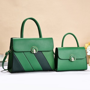 Bolso Bandolera de Piel Sintética de Diseño, Bolso de Hombro de Alta Gama y Gran Capacidad, Juego de 2 Bolsos para Mujer, Bolsos Clásicos Tipo Satchel para Mujer - Product Image 5