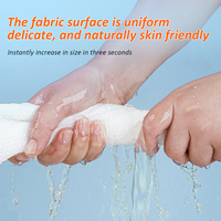 Compact Compressed Towels Small Size Customization Disposable Hotel Supplies