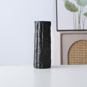 Vase de table en porcelaine de style bohème simple européen, hydroponique, pour fleurs séchées, base antidérapante écologique, décoration d'intérieur - Product Image 4