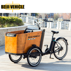 Hot Selling Electric Bakfiets Bicycle <strong>Cargo</strong> <strong>Trailer</strong> for Family - Product Image 5