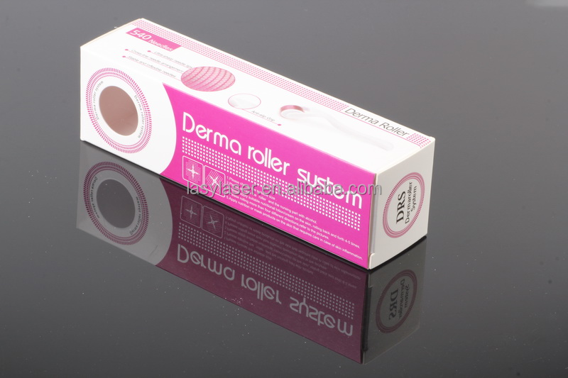 Sample Free Mts Derma Rolller 540 Dermaroller Micro Needle Titanium Machine Rolling multicolor optional ice roller