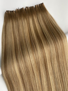 Extensions de cheveux Premium Balayage Genius Weft, coupables, double épaisseur, avec cuticules intactes, pour coloristes - Product Image 6