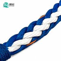 Corde UHMWPE haute résistance 3 mm, corde d'amarrage marine pour yacht, ligne de treuil, corde à 12 brins HMPE pour ring de boxe, ponts de terrain de jeu
