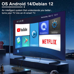 Canzone Android 8K Quad Core Rockchip RK3576 4GB RAM 32GB ROM <span class=keywords><strong>Smart</strong></span> <span class=keywords><strong>TV</strong></span> Box WiFi 2.4G/5GHz Reproductor Multimedia en Streaming 1 Año Reino Unido - Product Image 2