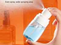 Petites bouteilles de lotion vides avec pompe pour le voyage, 50, 60, 100 ml, PET rose, bleu foncé, contenants d'emballage cosmétique