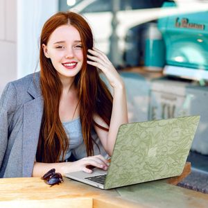 Coque rigide en cuir PU avec motifs de feuilles et fleurs pour <span class=keywords><strong>MacBook</strong></span> <span class=keywords><strong>Air</strong></span> Pro 11 12 <span class=keywords><strong>13</strong></span> <span class=keywords><strong>13</strong></span>.<span class=keywords><strong>6</strong></span> 14 14.2 15 15.3 16 16.2 <span class=keywords><strong>pouces</strong></span> M1 <span class=keywords><strong>M2</strong></span> M3 M4 - Product Image 6