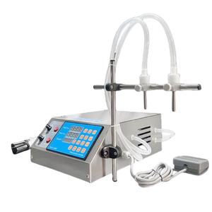 Máquina de Llenado de 2 Boquillas para Bebidas Alcohólicas, Jugos, Agua Mineral, Laca para el Cabello, Salsas, Jabón, Crema, Champú, Miel, Aceite, Perfume y Cosméticos - Product Image 1