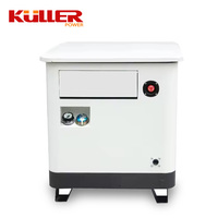 Générateur à double carburant 10KW, 15KW, 20KW, 30KW, 40KW, 50KW Gaz de pétrole liquéfié Propane Générateur silencieux au gaz