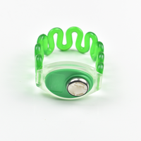 Bracelet porte-clés Dallas Zhizaibide TM1990A-F5 (ABS, acier inoxydable, étanche, carte de contact protocole 1-Wire) pour contrôle d'accès LH-TMWD