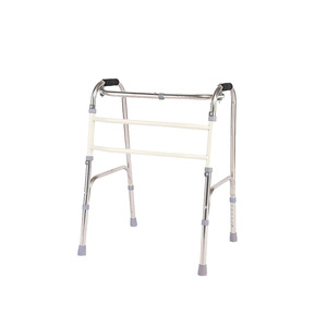 Walking Aid Height Adjustable Stainless Steel Twist Folding For Disabled People - Product Image 1