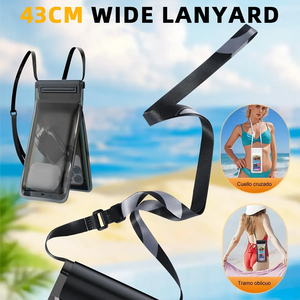 Étui étanche universel double compartiment pour smartphone avec bande d'étanchéité IPX8 - Product Image 6