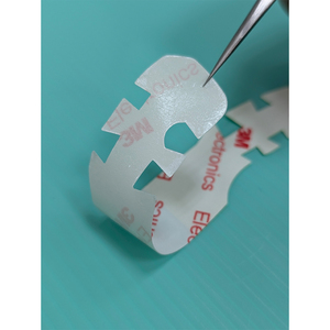 Fournisseur taïwanais de ruban adhésif autocollant double face en coton et acrylique découpé à la forme, épaisseur 0,15 mm - Product Image 5