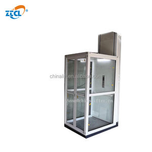 Structure robuste 3000 kg Installation facile Rail de guidage hydraulique Ascenseur de cargaison - Product Image 4