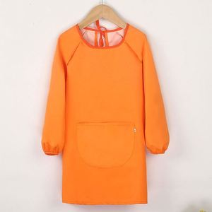 Delantal de Arte Personalizable de Manga Larga, Impermeable y Resistente a la Suciedad, para Caligrafía, para Niños de Primaria y Jardín de Infancia, Duradero, para Pintura - Product Image 3