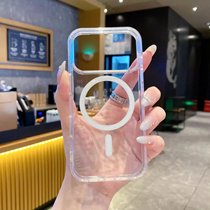 Factory Direct Transparent Clear <strong>Soft</strong> <strong>TPU</strong> Shockproof Magnetic Wireless Charging <strong>Case</strong> <strong>for</strong> iPhone 17 Air Pro Max Mobile Phone - Product Image 3