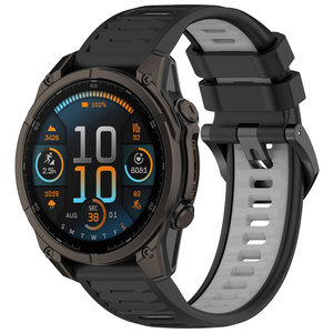 <span class=keywords><strong>Correa</strong></span> de Reloj de Silicona de Dos Tonos de 22/26 mm para <span class=keywords><strong>Garmin</strong></span> <span class=keywords><strong>Fenix</strong></span> 8 AMOLED 47 mm 51 mm 7 7X <span class=keywords><strong>6X</strong></span> 6 <span class=keywords><strong>Pro</strong></span> 5 5X Smartwatch - Product Image 6