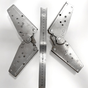 Chengyouhui Bisagras para Sofá Cama Plegable de Acero Inoxidable, Ajustables en Ángulo, Tipo Mariposa, Accesorios de Ferretería de Doble Propósito - Product Image 3