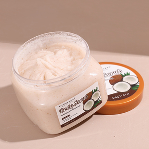 Exfoliante de Azúcar de <span class=keywords><strong>Coco</strong></span> y Karité <span class=keywords><strong>Coco</strong></span> Colada Hidratante y Exfoliante OEM ODM para un Cuidado Corporal Esencial Nutritivo - Product Image 1