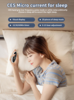 Estimulador de Electroterapia, Dispositivo de Terapia CES para el Estrés, Ansiedad, Insomnio, Migraña y Relajación