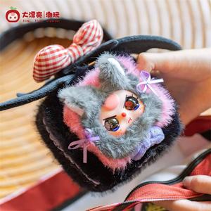 Boîte à bijoux en peluche pour bébé, boîte aveugle en PVC doux, poupée de rangement en velours, jouet tendance, cadeau d'anniversaire mignon - Product Image 4