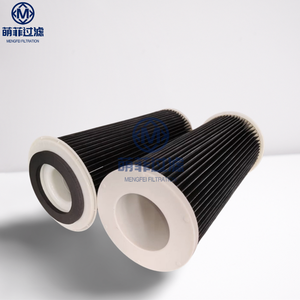 Elemento filtrante de cartucho colector de polvo de fácil sustitución de impregnación de carbono personalizado de Mfltration - Product Image 1