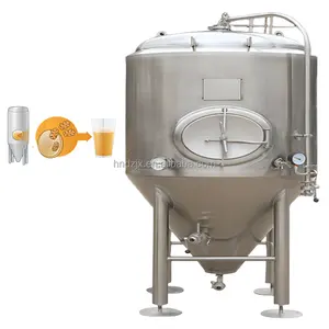 DZJX Ac كبير تخمير البيرة خزان تخمير المنزل مخروطي البيرة البيرة والنبيذ تخمير خزانات التدفئة