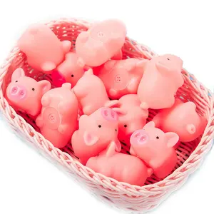 Stress Relief Squeeze Soft Screaming Pig Fidget Toys Decompression Vent Toy For Vending Machine Soft Screaming Pig