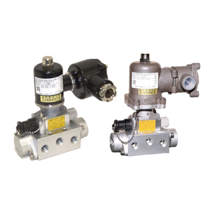 โซลินอยด์วาล์วแบบ 4 ทาง รุ่น M15DG ซีรีส์ 4 ทาง คอยล์คู่ AC 220V วัสดุสแตนเลส คุณภาพคงที่ - Product Image 1