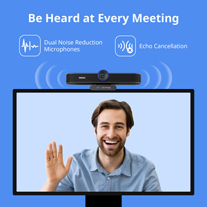 Haut-parleur multifonctionnel UHD 4K AI Auto Tracking <span class=keywords><strong>EPTZ</strong></span> tout-en-un Webcam de conférence audio et vidéo pour réunion/diffusion en continu - Product Image 5