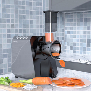 Electrodomésticos de Cocina, Cortador de Zanahorias, Rebanador de Verduras, Máquina Cortadora de Alimentos Compatible, Multifuncional 5 en 1, Exprimidor Lento Multifuncional - Product Image 1
