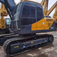 Excavatrice sur chenilles d'occasion HYUNDAI ROBEX 150LC R150, moteur Cummins, pompe, modèle 2023, origine Corée, 15 tonnes, 0,6 m, garantie 6 mois, 72 kW