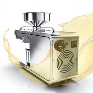 เครื่องสกัดน้ำมันถั่วเหลือง เครื่องทำน้ำมัน เครื่องบีบน้ำมันมะพร้าว สำหรับใช้ในบ้าน - Product Image 1