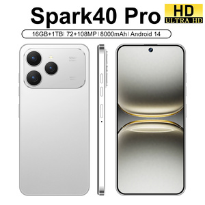 Teléfono Móvil spark40pro con Cámara HD Nítida, Función de Belleza, Doble SIM, Desbloqueado, Batería de 8000mAh de Larga Duración para el Mercado Global - Product Image 3