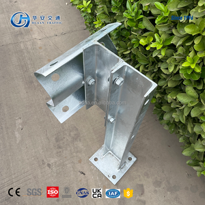 C/U loại bán buôn tốc độ cao Nhà cung cấp hàng đầu thương mại bảo đảm OEM ODM đường giao thông thép rào cản W chùm hộ Lan Tôn sóng bài - Product Image 1