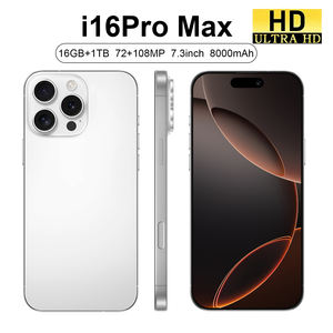 Nuevo I16 Pro 5G 2025, Teléfono Inteligente Android 14 con Cámara, Reconocimiento Facial, Pantalla LCD HD de 120Hz, Carga Rápida de 65W, Snapdragon 800 - Product Image 5
