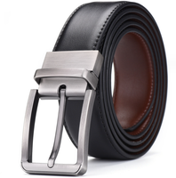 Ceinture en cuir de vachette tressé classique de haute qualité pour homme, personnalisable, décontractée ou formelle, avec boucle ardillon en alliage, largeur 2-4 cm, impression par transfert thermique