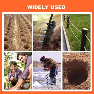 Fabrieksvoorziening Kracht Aarde Vijzels Grondboormachine Vijzel Voor Bananenboom Planten Groene Huis Irrigatie 4-takt Motor - Product Image 4