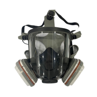 FENAN Nouveau produit, nouveau design, fabricant chinois, masque de protection contre les gaz chimiques en silicone pour le visage entier avec double filtre