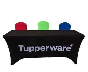 Tovaglie da tavola in spandex elasticizzato con logo stampato a sublimazione - Product Image 2