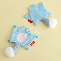 Nouveau design : jouet interactif pour chat en peluche, forme de écureuil volant réaliste, avec papier froissé et herbe à chat à l'intérieur