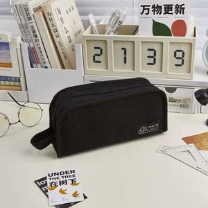 Cute Girly Heart Fabric Pencil Case Bag - Product Image 4
