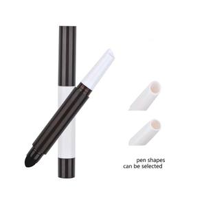 Stylo rouge à lèvres en plastique rond personnalisé rose vide mince tube de rouge à lèvres emballage conteneur étui à gogo avec brosse éponge - Product Image 2