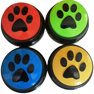 Boutons sonores personnalisés en plastique <span class=keywords><strong>pour</strong></span> dressage de chiens, cloche sonore à pression, <span class=keywords><strong>buzzer</strong></span> <span class=keywords><strong>pour</strong></span> <span class=keywords><strong>chien</strong></span>, vente en gros - Product Image 1