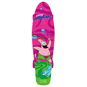 Factory cartoon custom wholesale 21" Plastic fish Skateboard for kids teenager adventurers The streets boys and girls skateboard