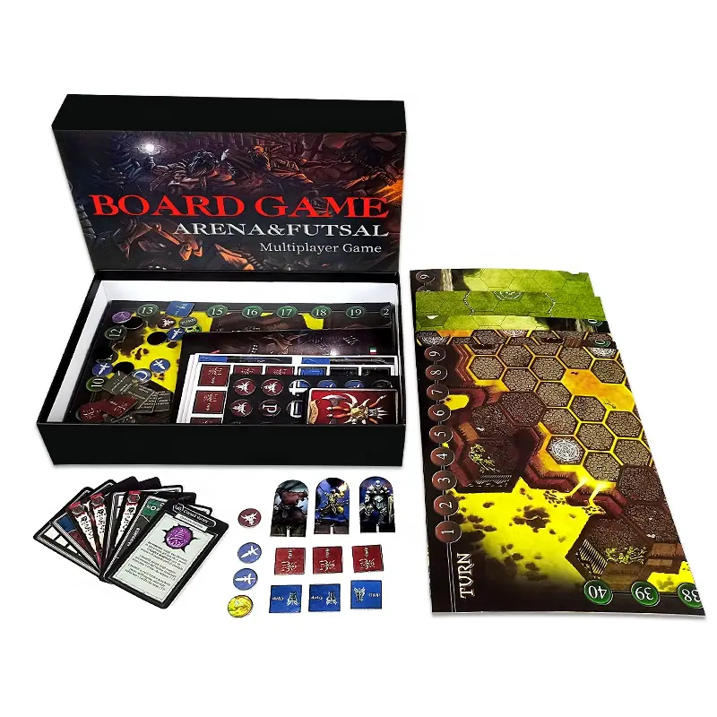 Grosir OEM/ODM Juego De Mesas Board Game kustom Set monooli Logo kustom Game crowdpendanaan