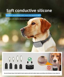 रिचार्जेबल इलेक्ट्रिक कुत्ता प्रशिक्षण कॉलर नियंत्रण बीप कंपन शॉक के लिए वाटरप्रूफ आईपी 5 20 घंटे बैटरी जीवन - Product Image 5