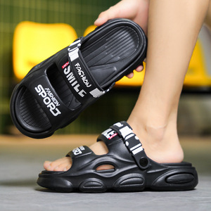 รุ่นรองเท้าแตะกีฬากันลื่น รองเท้าชายหาดสำหรับใช้ในบ้านสุดเท่สำหรับคู่รัก รองเท้าแตะเอเวอร์กรีนโฟร์ซีซั่นส์ - Product Image 4